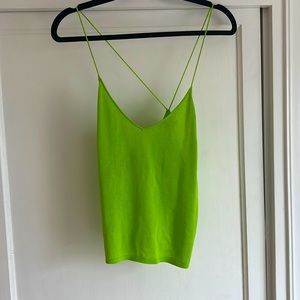 lime green tank